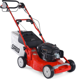 Газонокосилка бензиновая SABO 54-VARIO (GER, 54 см., Sabo, 196 куб.см., алюминий, Turbostar, вариатор, травосборник 75 л., 47,5 кг.)